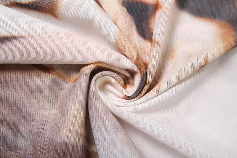 Artistic Odyssey Mesh Set: Long Sleeve Top & Leggings – Your Fall 2025 Statement