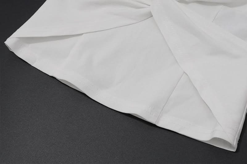 Chic White Collared Twist-Front Top | Effortless Fall & Layering Essential