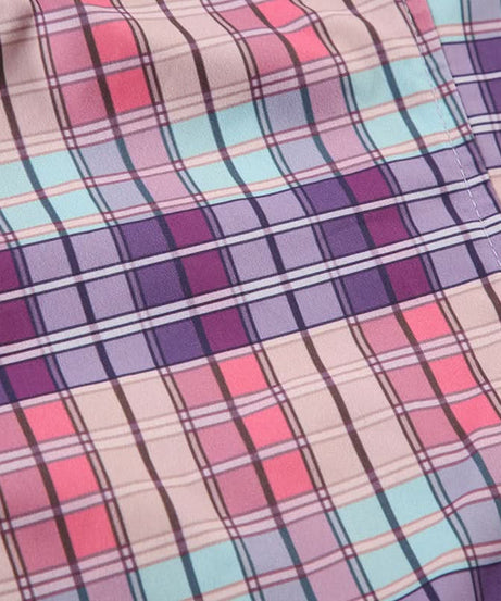 Coquette Plaid Sweetheart Bustier Top with Lace Trim - Y2K Inspired Fall Fashion