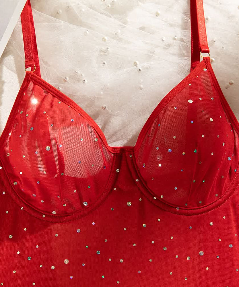 Dazzling Black Sparkle Sheer Mini Dress with Long Gloves - Ultimate Halloween & Fall Party Statement