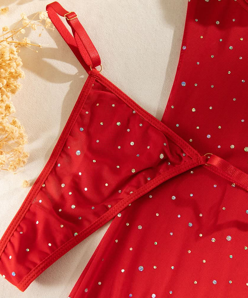 Dazzling Black Sparkle Sheer Mini Dress with Long Gloves - Ultimate Halloween & Fall Party Statement