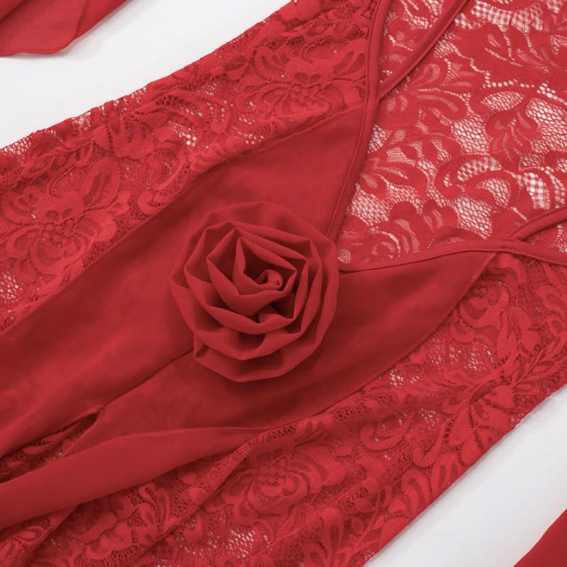 Enchanting Whisper Black Sheer Lace Maxi Gown with Ethereal Ruffle Straps – Your Fall & Halloween Statement Piece