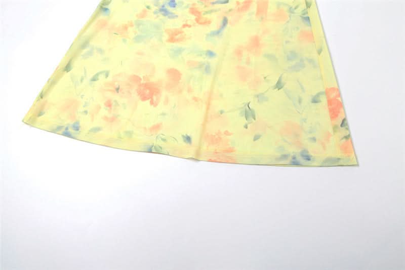 Enchanted Bloom Floral Cami Maxi Dress - Romantic Lace & 3D Appliqué for Fall Elegance