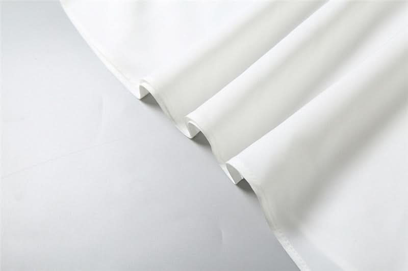 Chic Two-Tone Halter Maxi Dress - Elegant Black & White for Fall & Holiday Parties