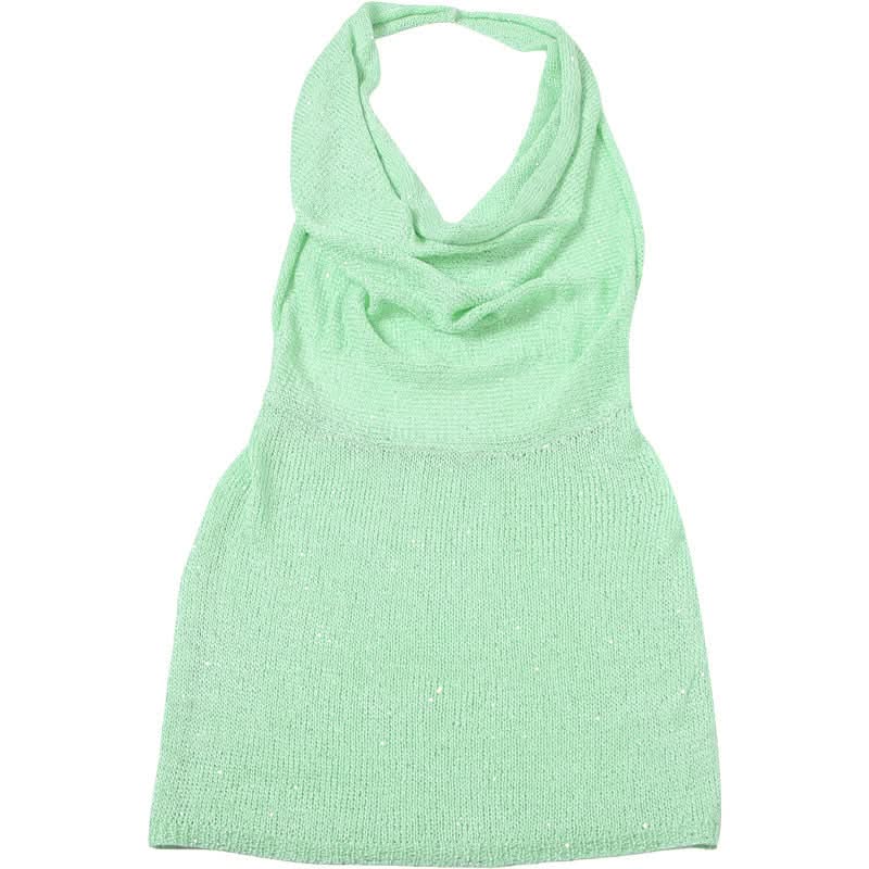 Sultry Knit Halter Cowl Neck Mini Dress - Backless Bodycon for Fall Parties & Resort Getaways