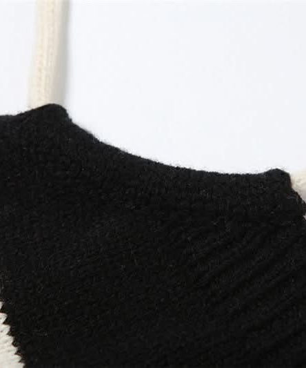 Modern Muse Striped Knit Halter Top - Backless & Adjustable Fall Essential