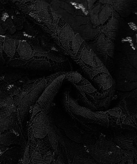 Spooky Chic Black Lace Two-Piece Set: Wrap Crop Top & Flare Pants – Your Ultimate Halloween & Fall Party Outfit