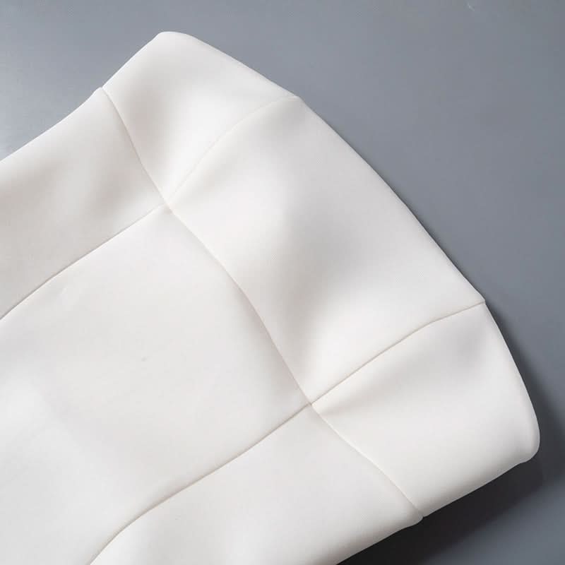 The Flattering Little White Dress: Chic Strapless Mini for Holiday Parties & Resort Escapes