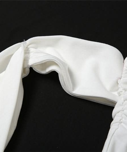 Elevate Your Fall Style: Asymmetrical One-Shoulder Ruched Top with Statement Tie