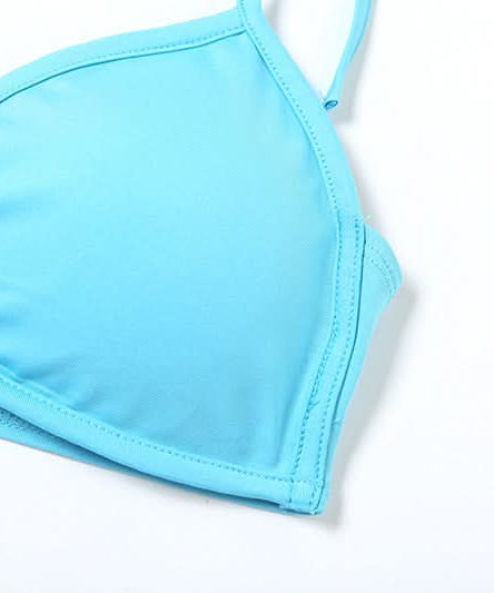 Y2K Vibes Sheer Graphic Crop Top & Halter Bralette Set – Trendy 2-Piece Fall Essential