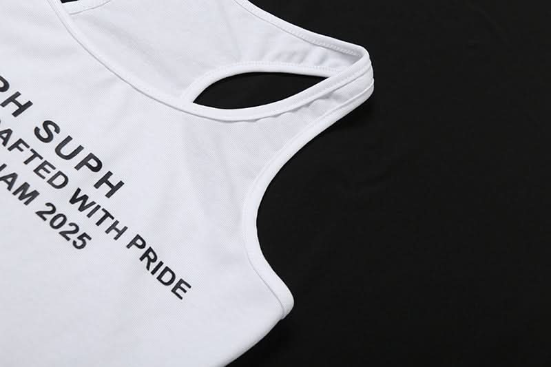 SUPH SUPH "Confidence Crafted" White Racerback Bodysuit | Fall Layering & Everyday Chic