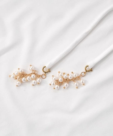 Elegant White Halter Maxi Dress with Beaded Tie – Chic for Holiday Parties & Resort Escapes