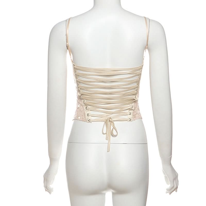 Dazzling Champagne Sequin Cami Top - Your Must-Have Holiday Party & Night Out Glam