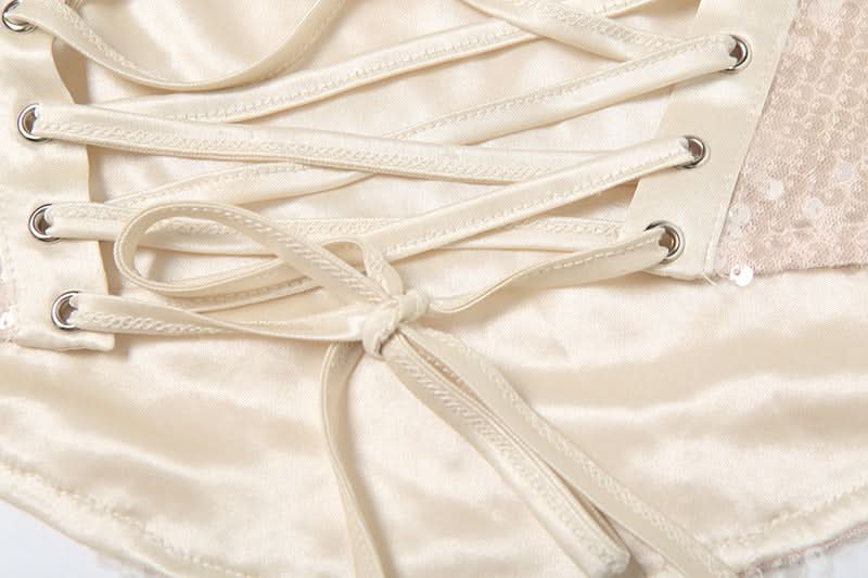 Dazzling Champagne Sequin Cami Top - Your Must-Have Holiday Party & Night Out Glam