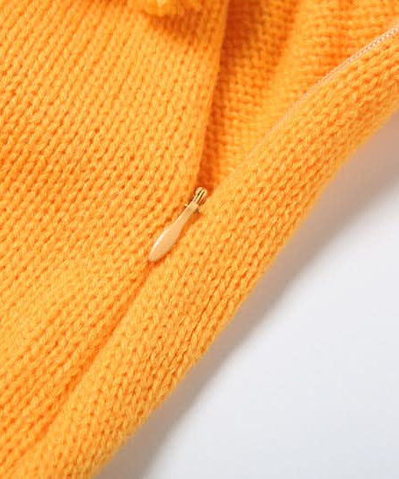 Radiant Bow Halter Knit Crop Top & Mini Skirt Set - Pearl Accented Vacation Style