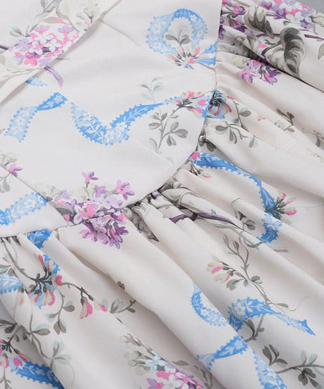 Ethereal Blooms & Ribbons Maxi Cami Dress - Your Chic Fall Getaway Essential