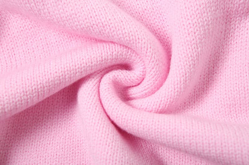 Dreamy Coquette Pink Knit Set: Bow Cami Crop Top & Pleated Mini Skirt (Perfect for Fall Styling!)