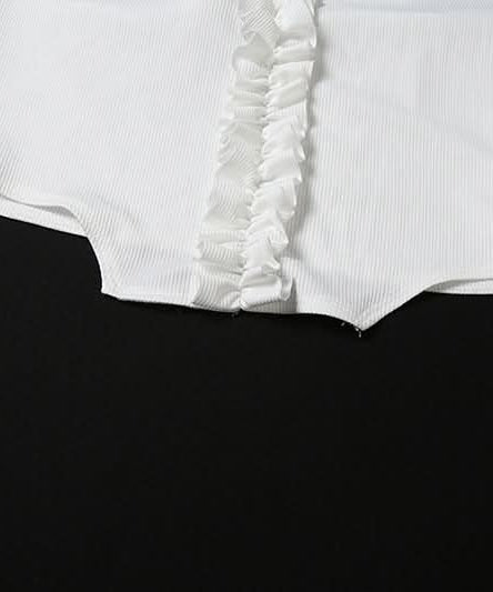 Dreamy Ruffle Halter & Shorts Set - Your Go-To for Cozy Chic & Sunny Escapes