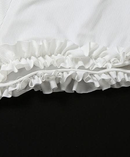 Dreamy Ruffle Halter & Shorts Set - Your Go-To for Cozy Chic & Sunny Escapes