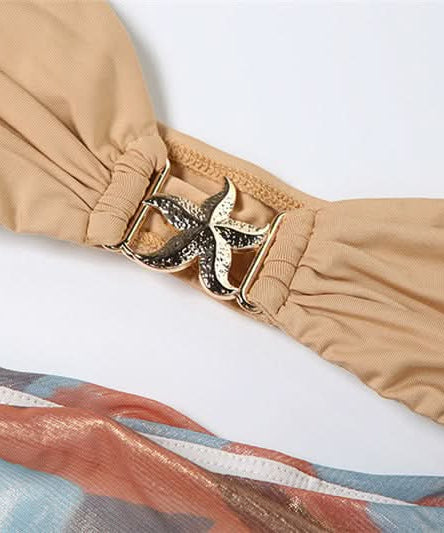 Fall Glam: Metallic Swirl Halter Cut-Out Maxi Dress - Head-Turning Event Style