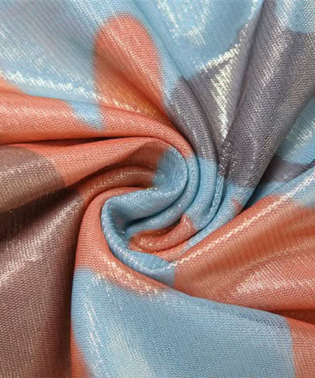 Fall Glam: Metallic Swirl Halter Cut-Out Maxi Dress - Head-Turning Event Style