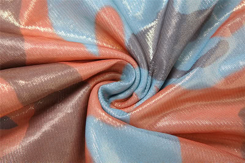 Fall Glam: Metallic Swirl Halter Cut-Out Maxi Dress - Head-Turning Event Style