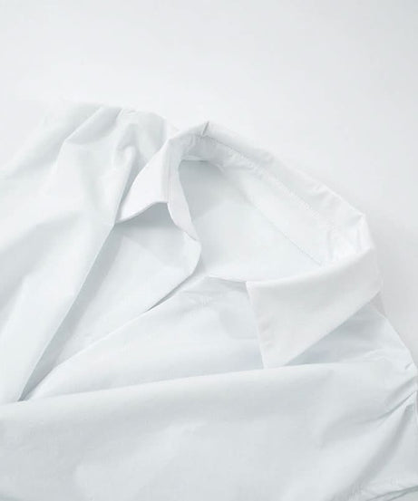 Effortless Chic Twist-Front Collared V-Neck Crop Top | Fall Style Staple