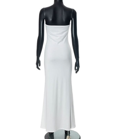 Vibrant Floral Tube Maxi Dress - Your Chic Essential for Fall Getaways & Resort Escapes