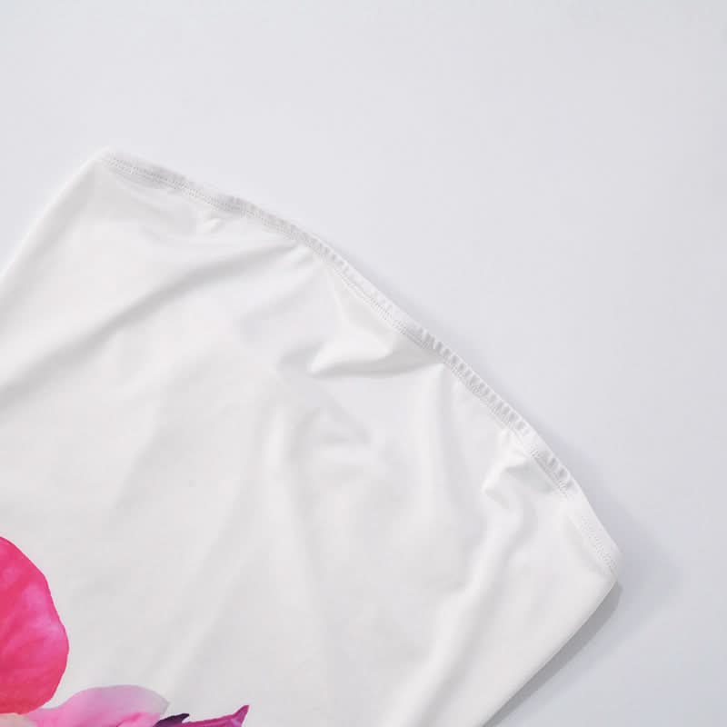 Vibrant Floral Tube Maxi Dress - Your Chic Essential for Fall Getaways & Resort Escapes