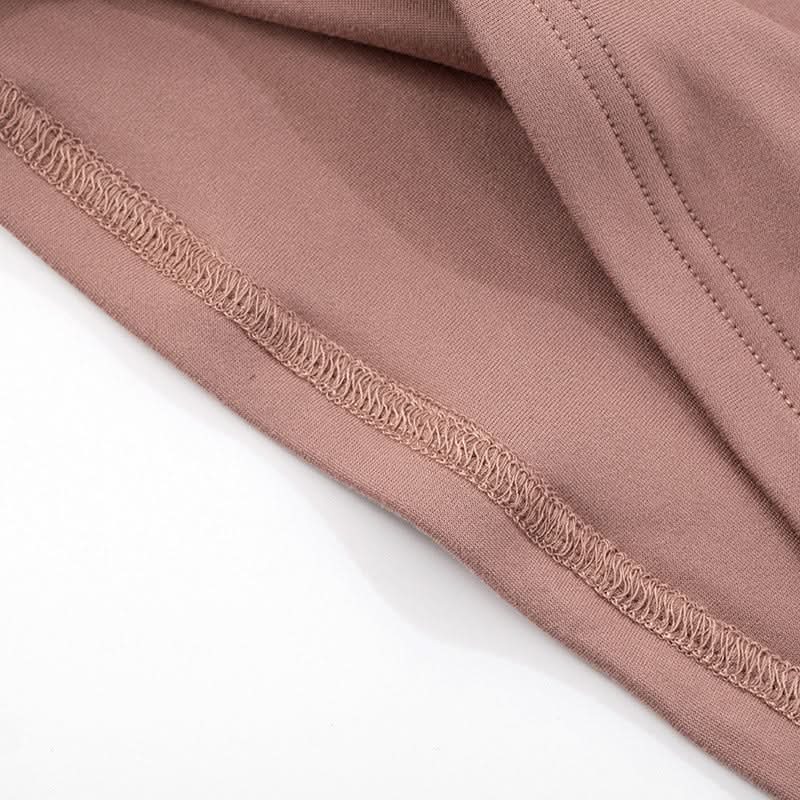 Sculpted Chic: Dusty Rose Effortless Sleeveless Top for Fall Layering