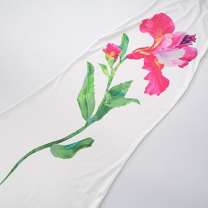 Vibrant Floral Tube Maxi Dress - Your Chic Essential for Fall Getaways & Resort Escapes