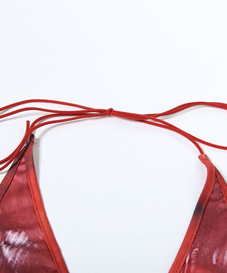 Fall Femme Fatale: Red Halter Cutout Maxi Dress with Gold Chain & Butterfly Detail