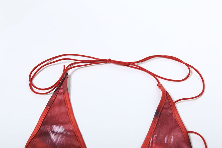 Fall Femme Fatale: Red Halter Cutout Maxi Dress with Gold Chain & Butterfly Detail