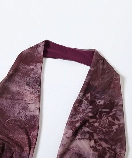 Vibrant Art Print Halter Mini Dress: O-Ring Cutouts & Draped Silhouette - Your Fall Party Statement