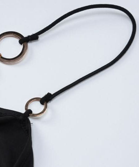 Obsidian Ring Cut-Out Maxi Dress - Fierce Fall/Winter Party & NYE Statement