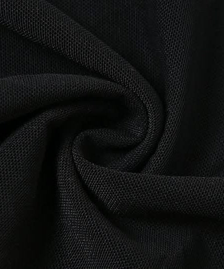 Gothic Glam Mesh Tie-Up Crop Top – Edgy Black Sheer Cami for Fall Nights & Halloween Parties