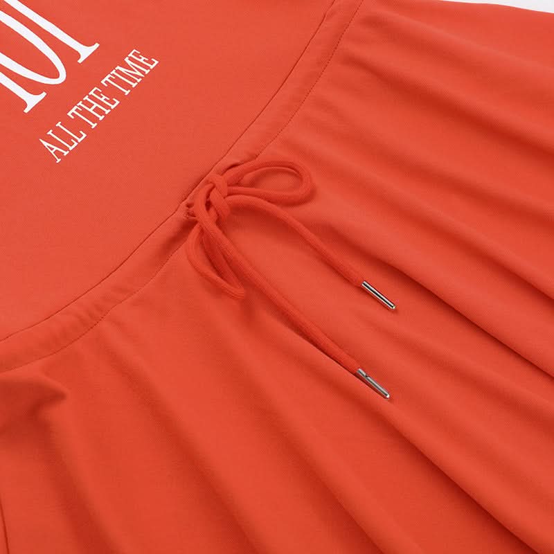 Game Day Ready: Parklane 101 Orange Tube Mini Dress - Sporty Skater Style for Fall