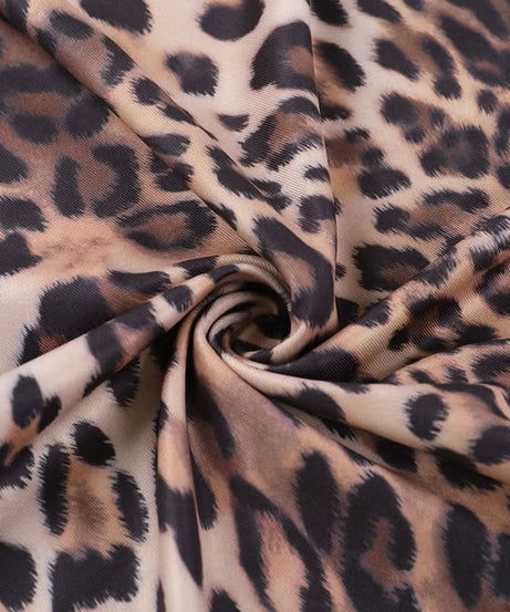 Glamorous Leopard Print Halter Crop Top & Maxi Skirt Set - Fall Resort & Vacation Ready