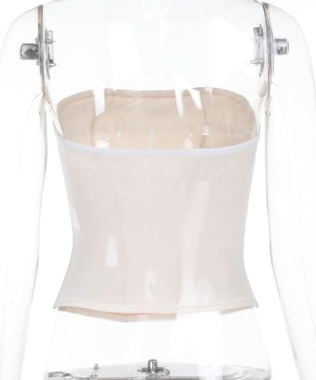 Her Story: Empowerment Quote Strapless Tube Top | Chic Bandeau for Fall Layering & Style