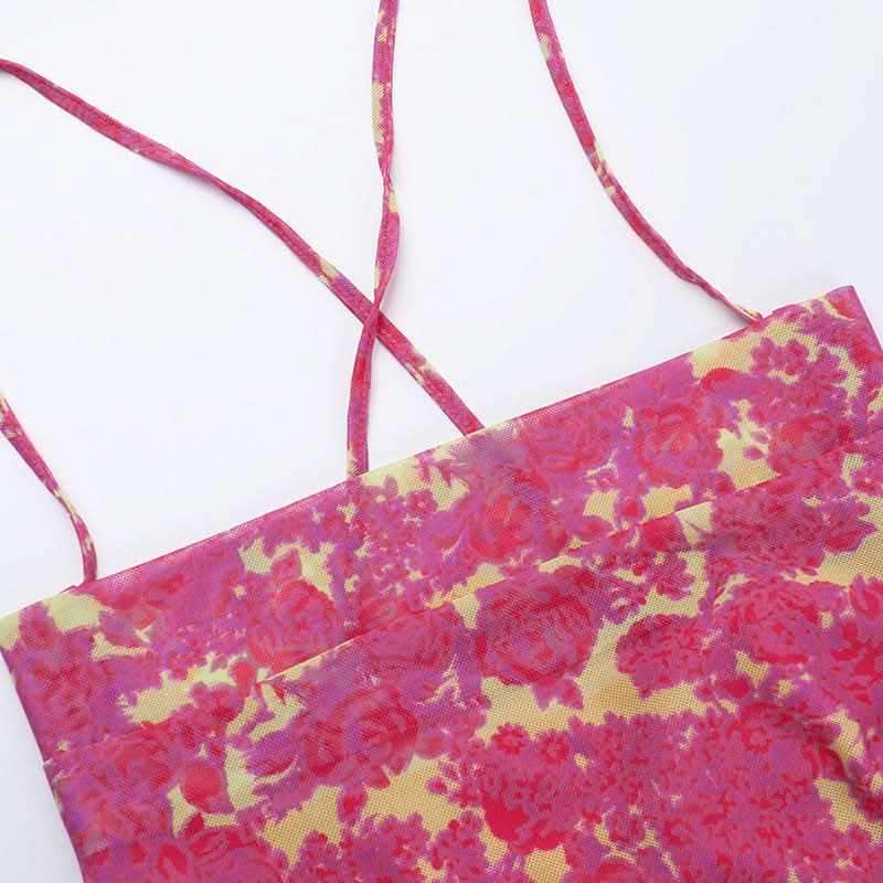 Radiant Rose Cowl Neck Mini Dress - Criss-Cross Back | Your Go-To for Fall Parties & Getaways