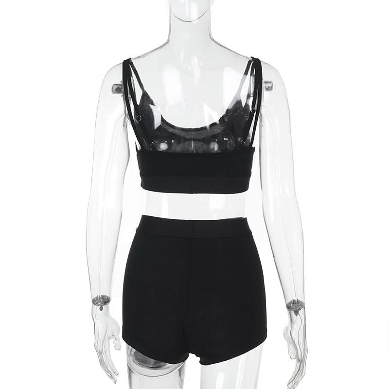 Flight Longing for Free" Cozy Black Bralette & Boyshort Set | Ultimate Fall Loungewear for Women