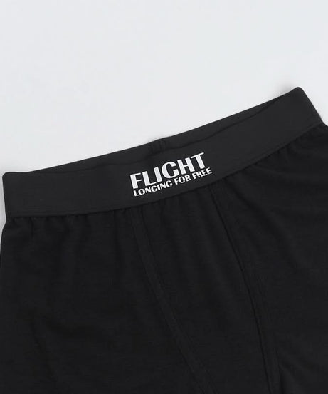 Flight Longing for Free" Cozy Black Bralette & Boyshort Set | Ultimate Fall Loungewear for Women