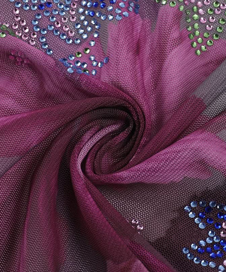 Chic Sheer Floral Mesh Tank Top - Beaded Sparkle & Lace Trim | Fall Nights & Beyond