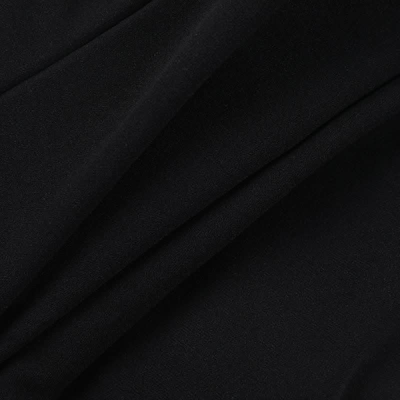 Autumn Edge Black Lace-Up Backless Bodice Top - Chic Fall Nights & Halloween Ready