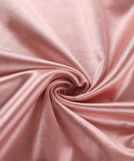 Elegant Blush Satin Ruched Slip Maxi Dress - Fall & Holiday Party Ready