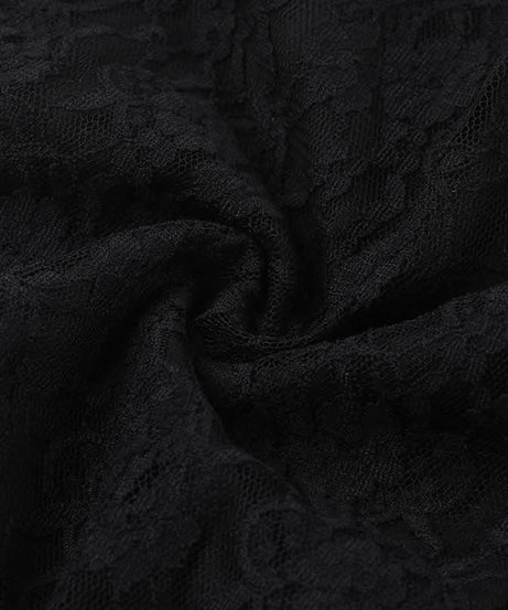 Gothic Glam: Rhinestone Cross Lace Tube Top - Spooky Chic for Halloween & Fall Nights