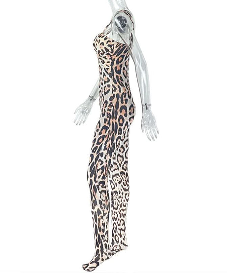 Fierce Leopard Print Cami Jumpsuit: Unleash Your Inner Wild for Fall Nights & Beyond!