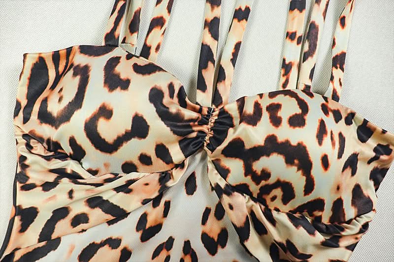 Fierce Leopard Print Cami Jumpsuit: Unleash Your Inner Wild for Fall Nights & Beyond!