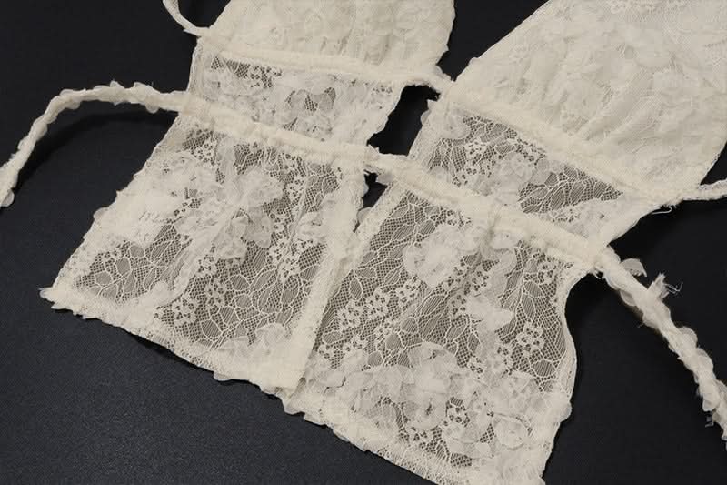 Chic Lace-Up Corset Cami Top - Sultry V-Neck for Fall & Holiday Glam