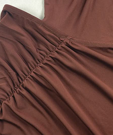 Fall Glamour: One-Shoulder Ruched Cut-Out Maxi Dress – Dazzling Bodycon for Autumn Evenings